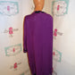 Vintage Mamta Purple/Black Throw Size L