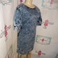 Who What Wear Acid Wash Dress Size XL