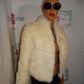 Vintage niki Authentic Rabbit Fur Coat Size S