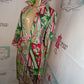 Vintage Tablets Pink/GReen Dress Size M