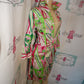 Vintage Tablets Pink/GReen Dress Size M