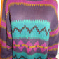 Vintage River Brand Arrow Purple/Tan Colorful Sweater Size 2x