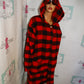 Wild Fable Red/Black Plaid Jacket Size 2x