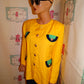 Vintage Yellow/Blue/Green Blazer Size L