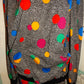 Vintage Top Notch Colorful 2 Piece Skirt Set Size 2x