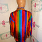 Vintage The Limited Colorful Blouse Size M