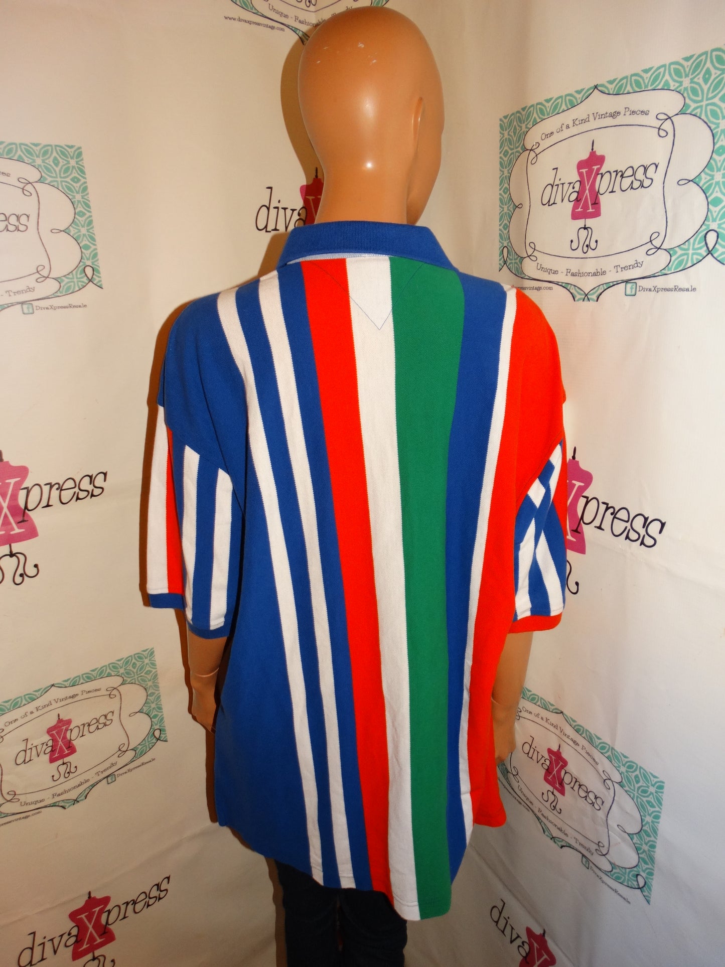 Vintage Tommy Hilfiger Polo style Shirt Size XL