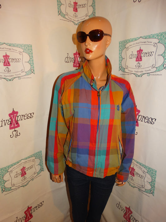 Vintage Nautica Colorful Jacket Size L