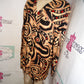 Vintage Roberty Mato Black/Tan Red Top Size XL