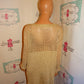 Vintage XES MY Gold Shoe Sweater Size 1x