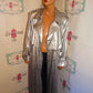 Vintage Paris AKazan silver Jacket Size 2x