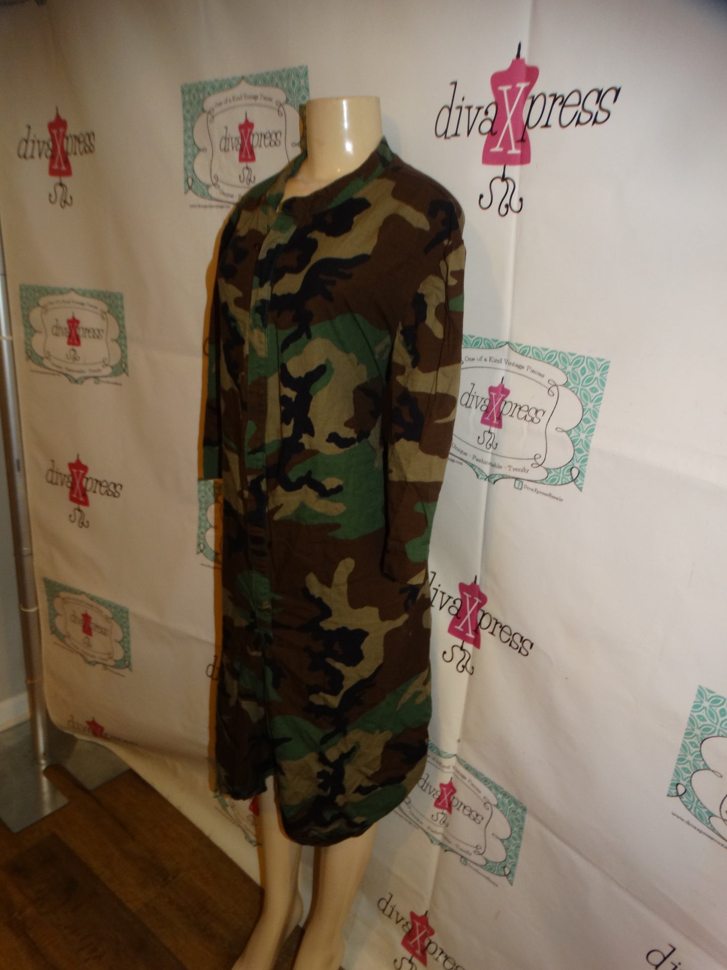 The Wendy's Collection Army Fatigue Jumpsuit Size 2x