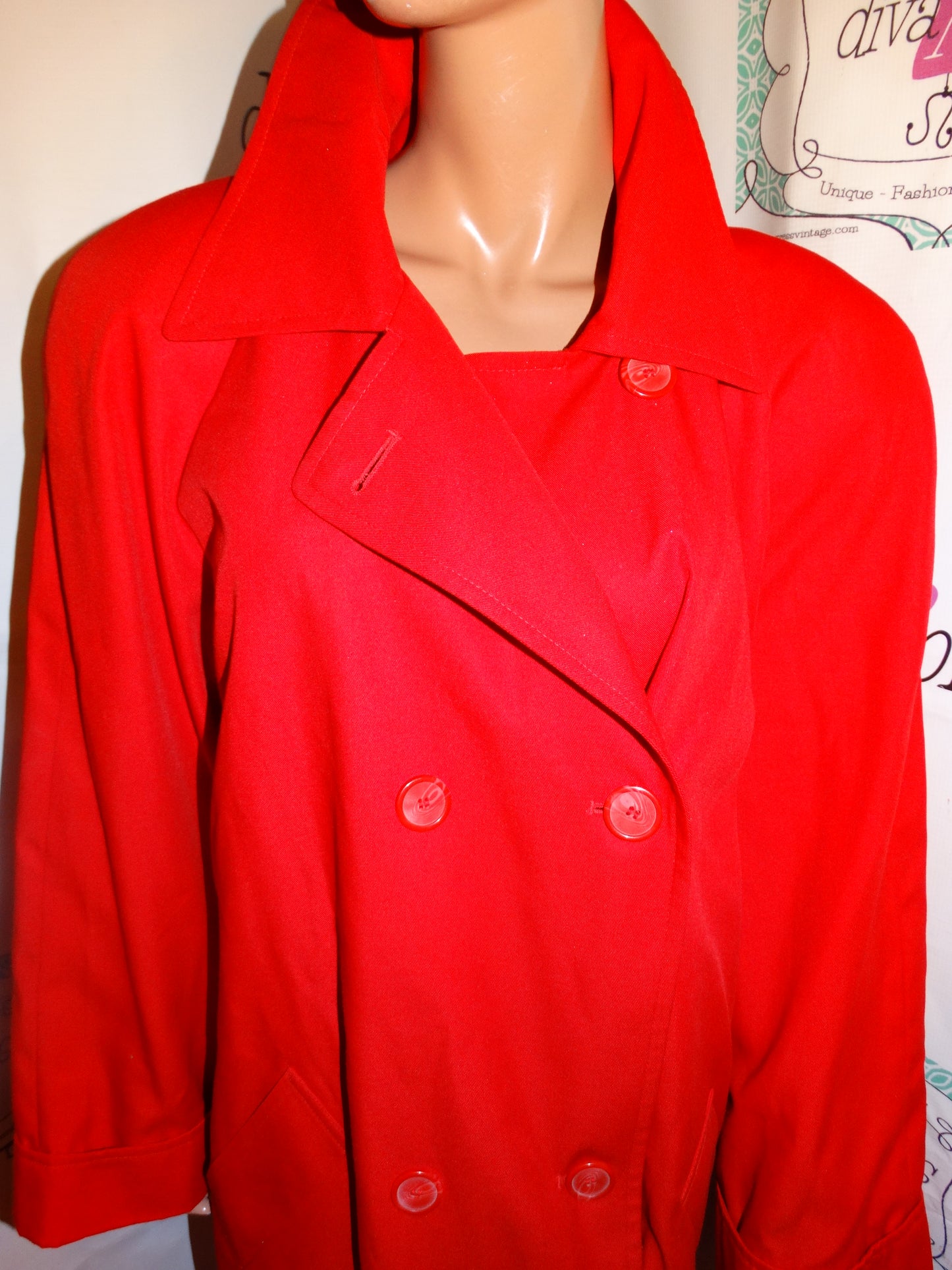 Vintage Red Jacket Size 2x