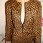 Vintage Maggy London Leopard Dress Size L