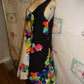 Jordan Vass White/Black Colorful Dress Size XL