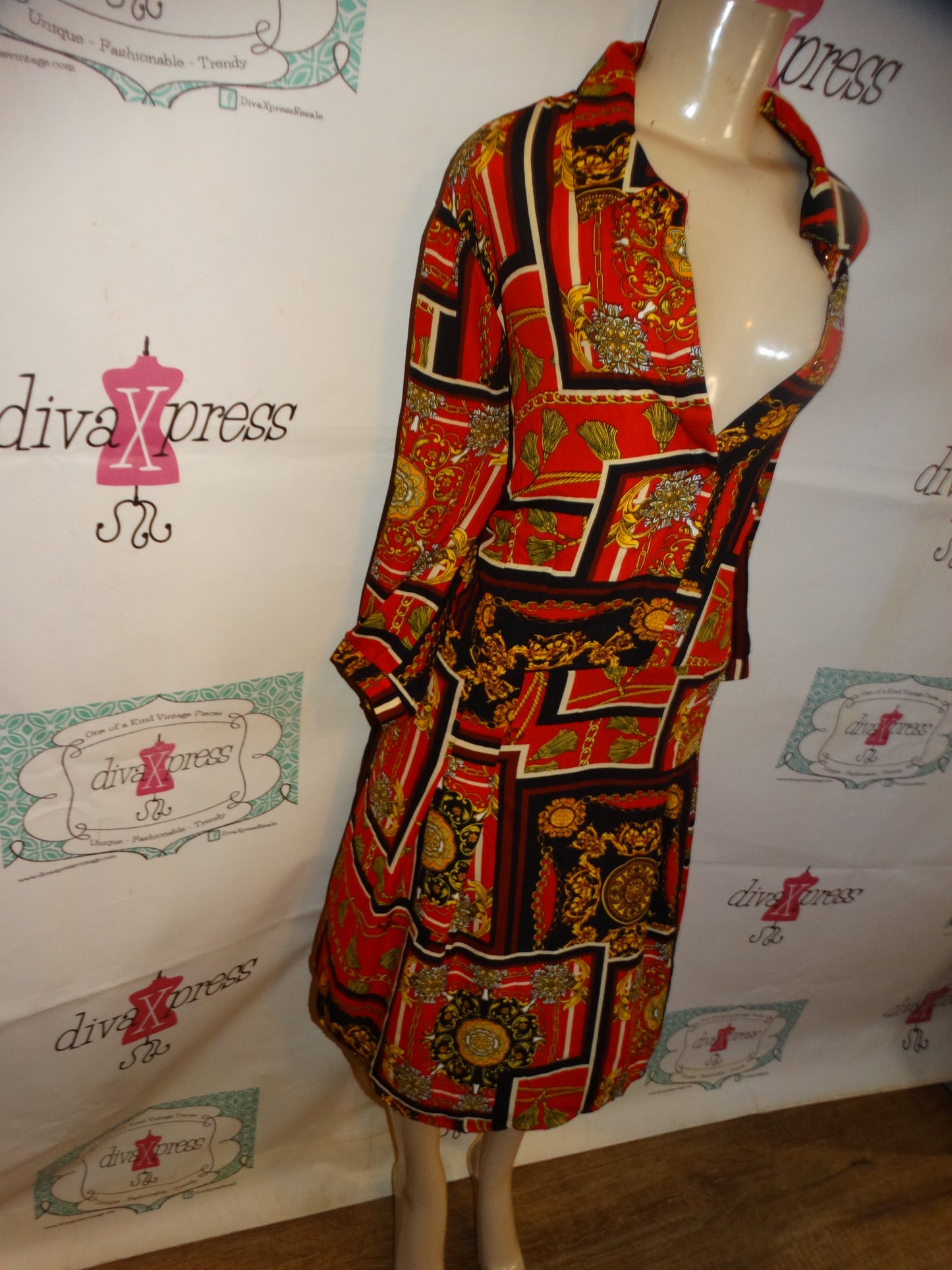 BEBop Red Chain Dress Size 3x NWT