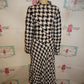 Vintage Black/White Dress Size L