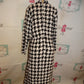 Vintage Black/White Dress Size L