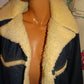 Vintage Roebuck Jean Cream Jacket Size 1x