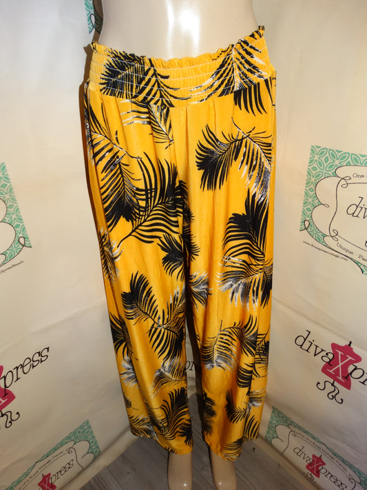 WEst Loop Yellow Black Pants Size XL