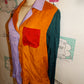 Farm Colorful Colorblock Top size M