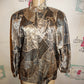 Vintage Neils Cream SNakeSkin Print Jacket Size L