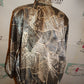 Vintage Neils Cream SNakeSkin Print Jacket Size L