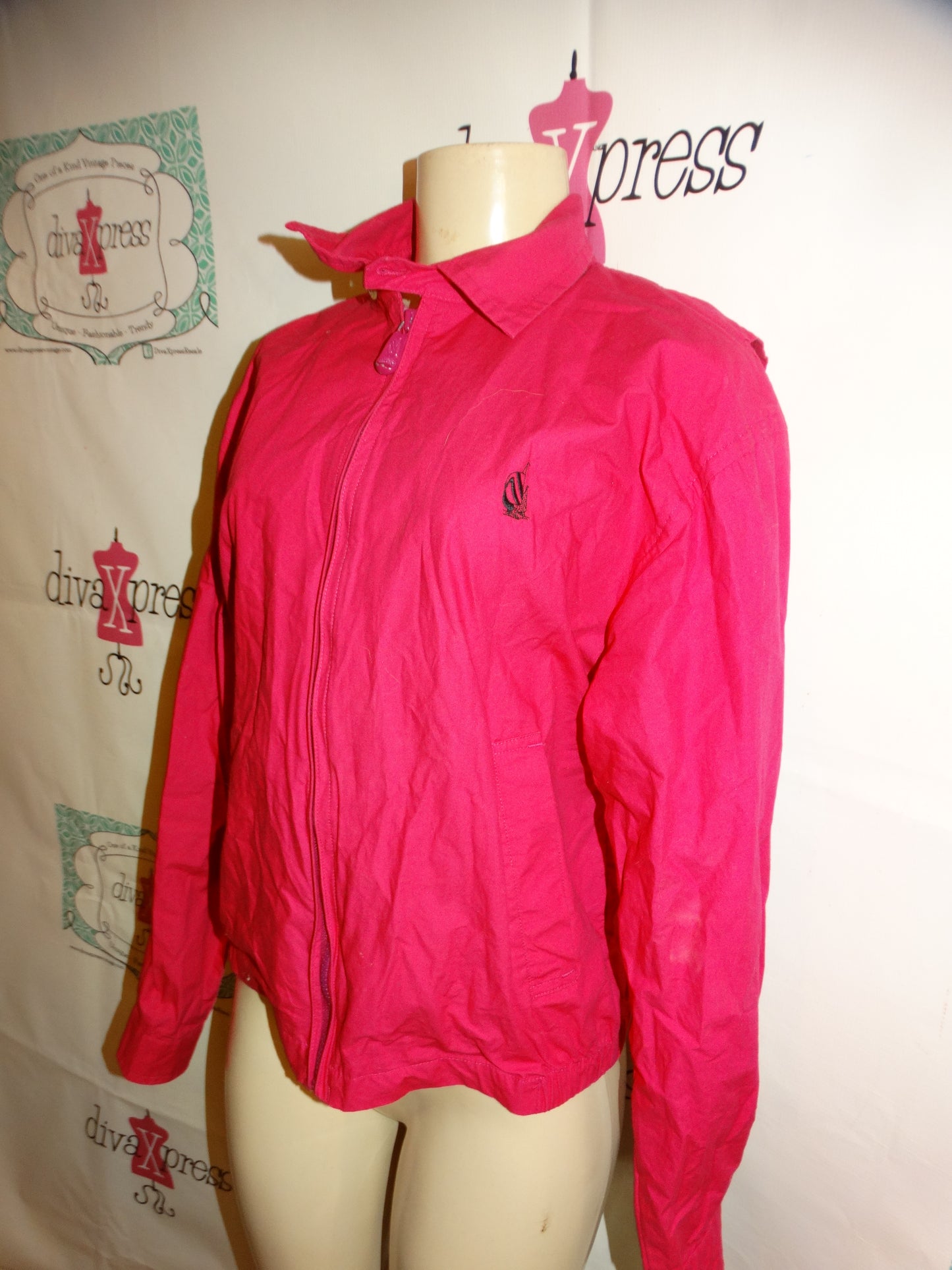 Vintage Nautica Pink Jacket Size M/L