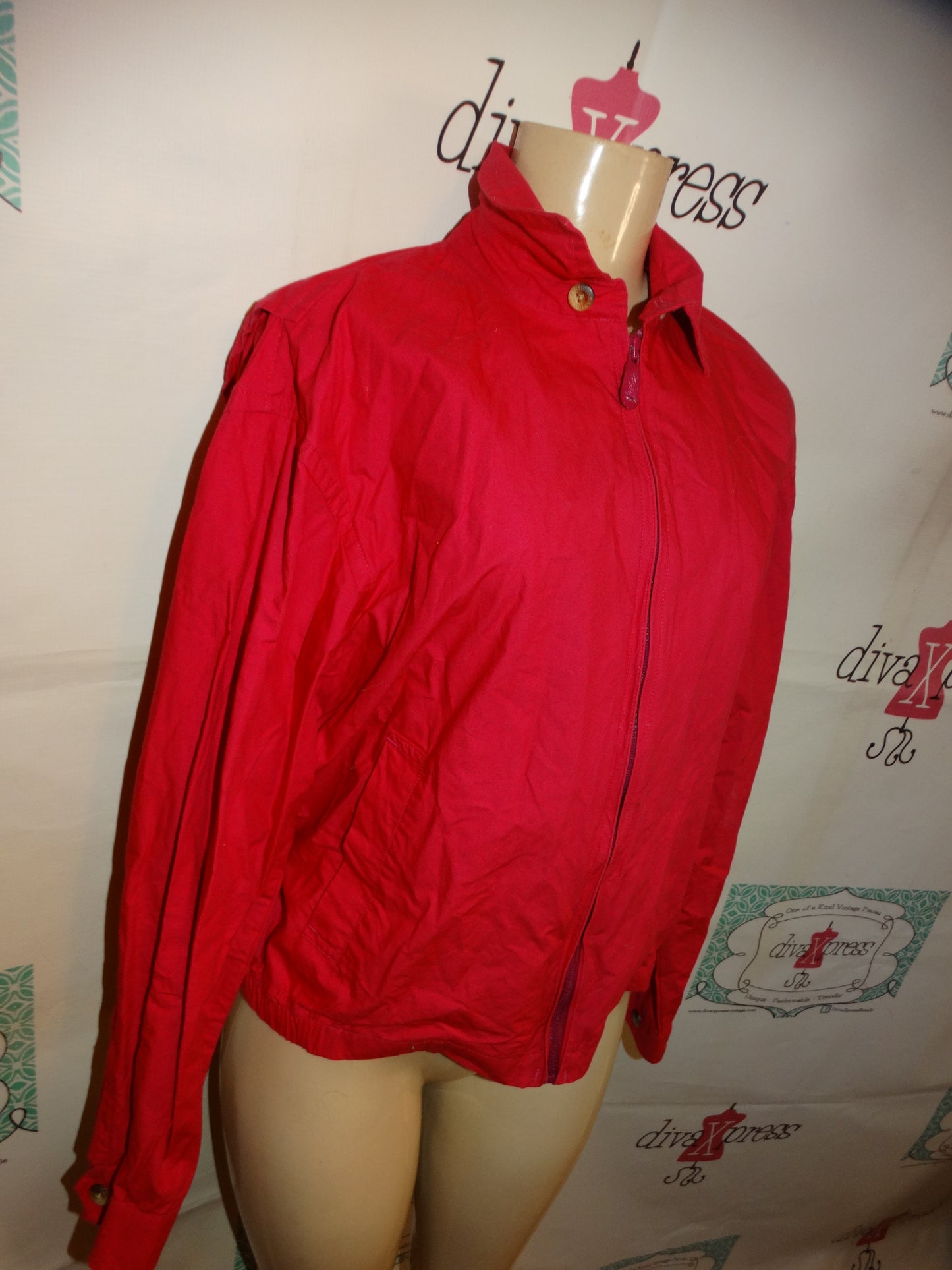 Vintage Nautica Pink Jacket Size M/L