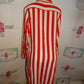 YSYM Red/White Stripe Dress Size XL