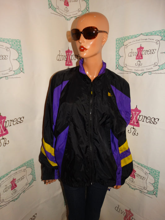 Vintage Nike Purple/Black Jacket Size L
