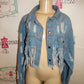 Touch Me JEAn Shingle Jacket Size 1x
