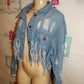 Touch Me JEAn Shingle Jacket Size 1x