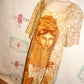 Vintage Freestyle Brown Face Dress Size 1x