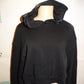 Moncler Black Half Sweat Shirt Size L
