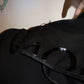 Moncler Black Half Sweat Shirt Size L