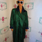 Vintage J Gallery Green Long Jacket Size XL