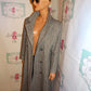 Vintage Nobey Fashion Gray  Wool Coat size S