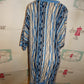 Vintage Buckner Blue Coogi Style Dress Size XL