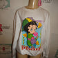 Betty Boop White Sweater Shirt Size XL
