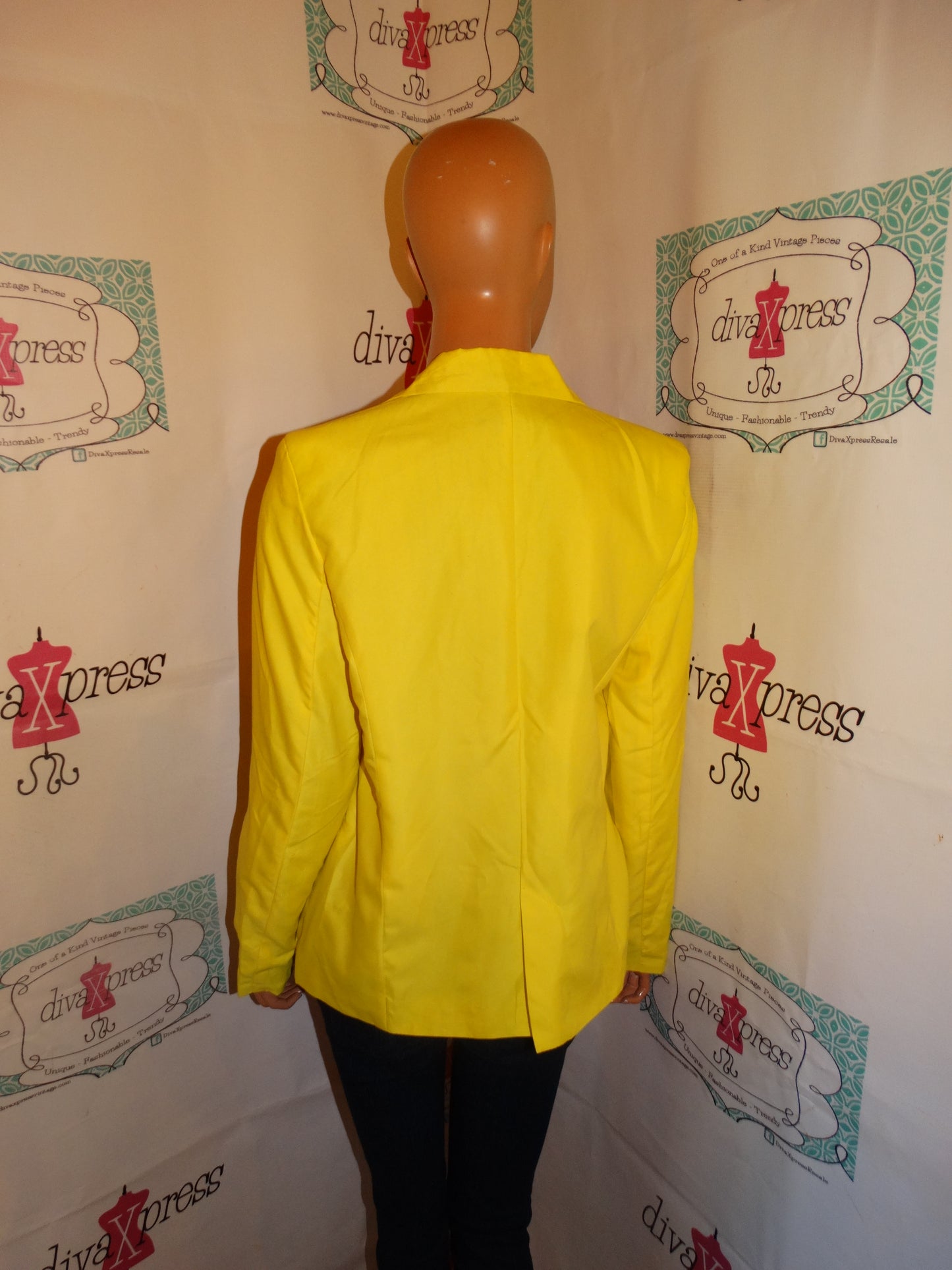 Zara yellow Blazer Size S
