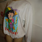 Betty Boop White Sweater Shirt Size XL