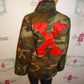 Army Fatigue Malcolm X Jacket Size M