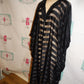 Vintage 3K Sheer Duster  Throw Size 2x-3x