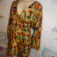 Vintage Laptoozee Gran Dancing Blouse Size 1x