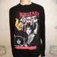 Whitney Houston Black Long Sleeve Sweater Shirt Size L