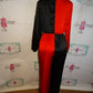 Black/Red Half Romper Size M
