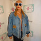 Vintage Levis Blue Jean Thick Jacket Size XL