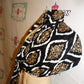 Black/White Tan XL Scarf