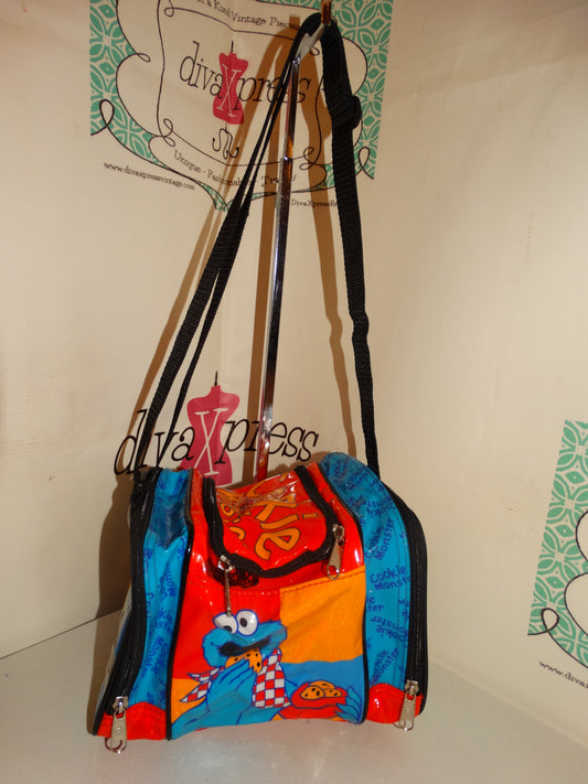 Vintage Sesame Street Pleater Bag Size M